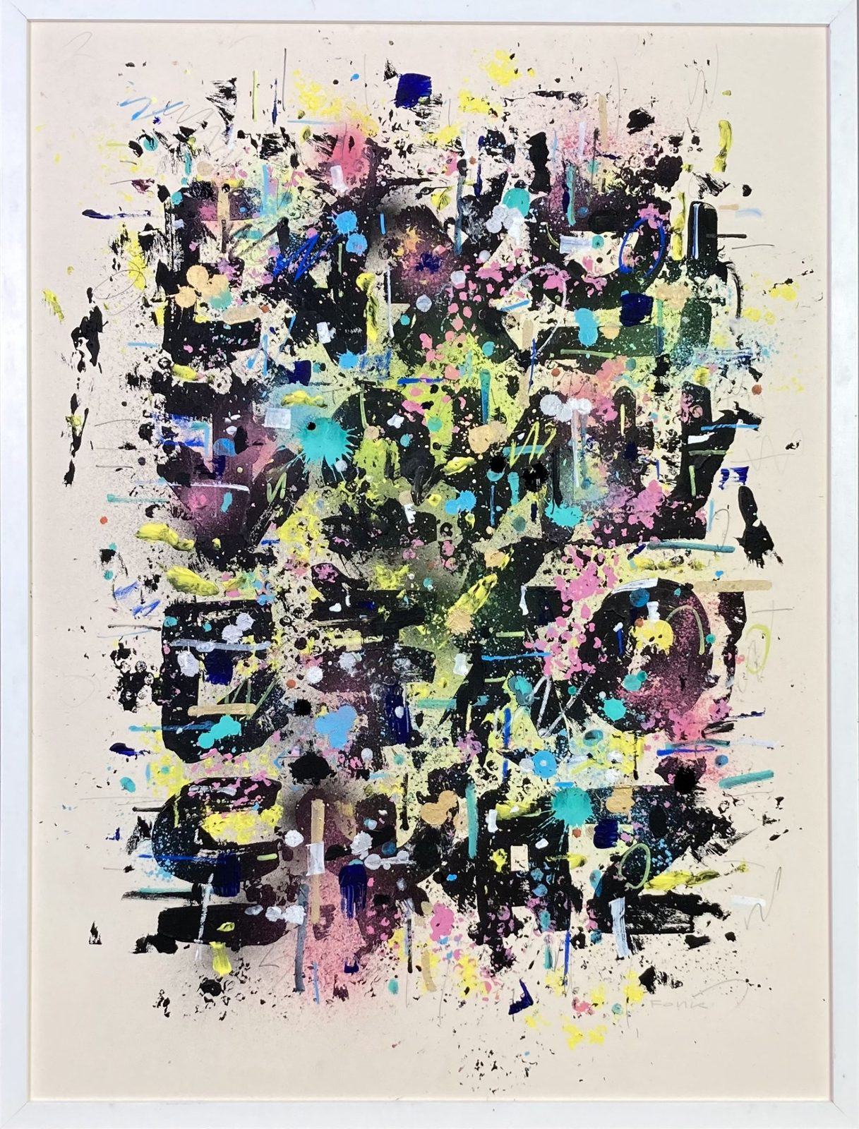 Signe, œuvre originale de Fonk